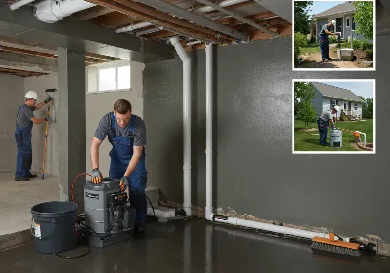 Basement Waterproofing and Flood Prevention process in McKenzie, TN